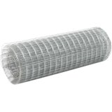  Žična mreža za ograjo pocinkano jeklo 10x0,5 m srebrna, (20821932) | Shoptok.si
