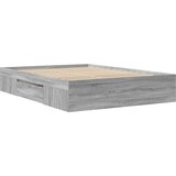  Okvir za krevet boja hrasta 120 x 200 cm od konstruiranog drva | Eponuda.com