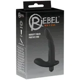 Rebel Naughty Finger - Vibrator za prostato (črn)