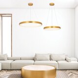 Zambelis 2046 - LED prigušiva viseća lampa na sajli LED/30W/230V prečnik 40 cm zlatna | Eponuda.com