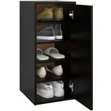 vidaXL ormarić za cipele crni 32 x 35 x 70 cm od iverice | shoptok.hr