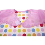 Interbaby Podbradak s rukavima Točkice roza | shoptok.hr