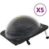 vidaXL solarni grelci za bazen 5 kosov 75x75x36 cm hdpe aluminij Cene