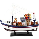  Kolekcionarska maketa ribarskog broda Equipped 37x34cm | Shoptok.si