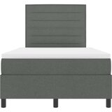  s opruga kutije Tamno siva 120 x 190 cm tkanina | shoptok.hr