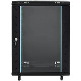 Komunikacijski ormarić 15U 19" IP20 crni 60 x 45 x 86 cm | shoptok.hr
