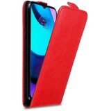  Ohišje, združljiv z Motorolo v Apple Red - Zaščitni pokrov v zasnovi Flip z magnetnim zapiranjem, (20587853) | Shoptok.si