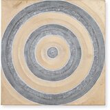 GINER Y COLOMER Vzglavje iz zlatega in rjavega MDF-ja 120 cm, (22147687) Cene