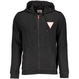 Guess Jeans SWEATSHIRT WITH ZIP MAN BLACK Cene
