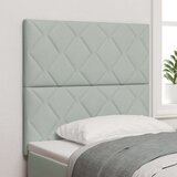 vidaXL Naslon za glavu dizajn s dijamantnim blokovima svjetlosivi 100 cm, Naslon za glavu dizajn s dijamantnim blokovima svjetlosivi 200 cm | shoptok.hr