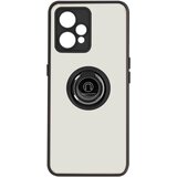 AVIZAR Ovitek Realme 9 4G / 9 Pro Plus z držalom za prstan, hrbtna stran proti prstnim odtisom, združljivo z magnetnim stojalom - crna, (20632183) | Shoptok.si