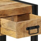  Noćni ormarići 2 kom 40x40x50 cm Masivno neobrađeno drvo manga | shoptok.hr
