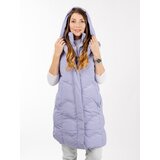 Glano Women's quilted vest - light purple | shoptok.hr