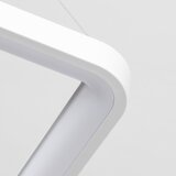  Brilagi - LED prigušiva luster na sajli FALCON SLIM LED/50W/230V 50x50 cm bela + daljinski upravljač | Eponuda.com