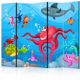 Artgeist Paravan Octopus And Shark, 5-Delni, Dvostranski | Shoptok.si