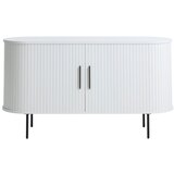 Unique Furniture Bijela komoda s kliznim vratima 140x76x45 cm Nola – | shoptok.hr