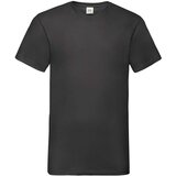 Fruit Of The Loom Czarna koszulka męska Valueweight V-Neck Cene