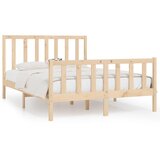 Furnova Posteljni okvir iz trdnega lesa 140x190 cm, (21940307) | Shoptok.si