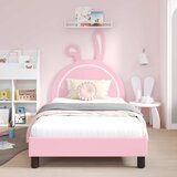  za djecu s uzglavljem Ružičasta 80 x 200 cm PU | shoptok.hr