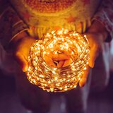  LED žičane lampice, toplo bijele | shoptok.hr