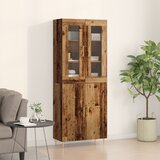 vidaXL visoko kvalitetna omara Starejši les 69.5x34x180 cm inženirski les | Shoptok.si