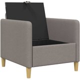 SOFA s pohranom Sivosmeđa 72 x 78 x 87 cm Poliester | shoptok.hr