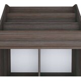 vidaXL Otroško stojalo za revije sivo in sonoma hrast 71x30x114 cm | Shoptok.si