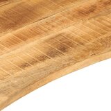  Ploča za radni stol zaobljena 80x50x2,5 cm od drva manga | shoptok.hr