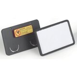 Durable Tablica CLIP CARD z magnetom, VxŠ 40 x 75 mm, črna, DE 25 kosov | Shoptok.si