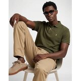 Polo Ralph Lauren Polo majice kratki rokavi POLO AJUSTE DROIT EN COTON BASIC MESH Kaki | Shoptok.si
