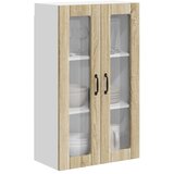  Zidni stakleni ormarić Lucca Hrast sonoma 60 x 31 x 100 cm | shoptok.hr