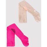 Yoclub kids's 2Pack girl's tights with abs RAB-0025G-AA0A-004 Cene'.'