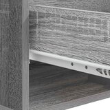  Kava Stol Siva sonoma 49 x 50 x 40 cm Konstruirano drvo | shoptok.hr