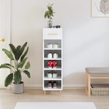 vidaXL Ormarić za cipele bijeli 30 x 35 x 105 cm od konstruiranog drva Cijene