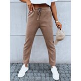 DStreet Spodnie dresowe damskie STARLUXE kamelowe | Shoptok.si
