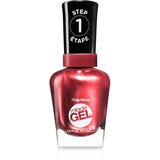 Sally Hansen Miracle Gel™ gel lak za nohte brez uporabe UV/LED lučke odtenek 555 Bordeaux Glow 14,7 ml Cene