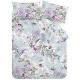 RHS Svetlo modra enojna posteljnina 135x200 cm Floral Serenity – u