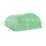  Staklenik s čeličnim okvirom zeleni 24 m² 6 x 4 x 2 m | shoptok.hr
