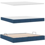  s madracem i skladištem Plava 200 x 200 cm Baršun | shoptok.hr