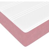  Okvir kreveta s madracem 2 pcs Ružičasta Baršun | shoptok.hr