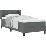  s opruga kutije Tamno siva 90 x 200 cm tkanina | shoptok.hr
