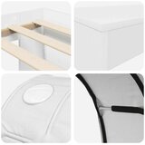 Okvir za krevet s tunelom 3 pcs Bijela Konstruirano drvo - Bijela | shoptok.hr