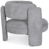 BIZZOTTO Siva fotelja Aisha – | shoptok.hr