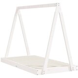  Za dječji krevet bijeli 80 x 160 cm od masivne borovine | shoptok.hr