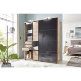 XXXL Omara Z Drsnimi Vrati Osnabrück, Siva, Ogledalo | Shoptok.si