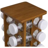 Casa Selección Posodice za začimbe v kompletu 12 ks s stojalom Bamboo Walnut – | Shoptok.si