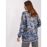 BADU Cardigan-BA-SW-8045.30X-Grey-Blue | Shoptok.si