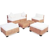 SOFA Set 18 kom Prirodni Ratan | shoptok.hr