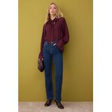 TRENDYOLMILLA ženske pantalone Twoaw26Je00062, tamnoplava Cene