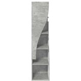  Kotna omarica Bela 32x32x140cm Konstruiran les, (5000113252) | Shoptok.si